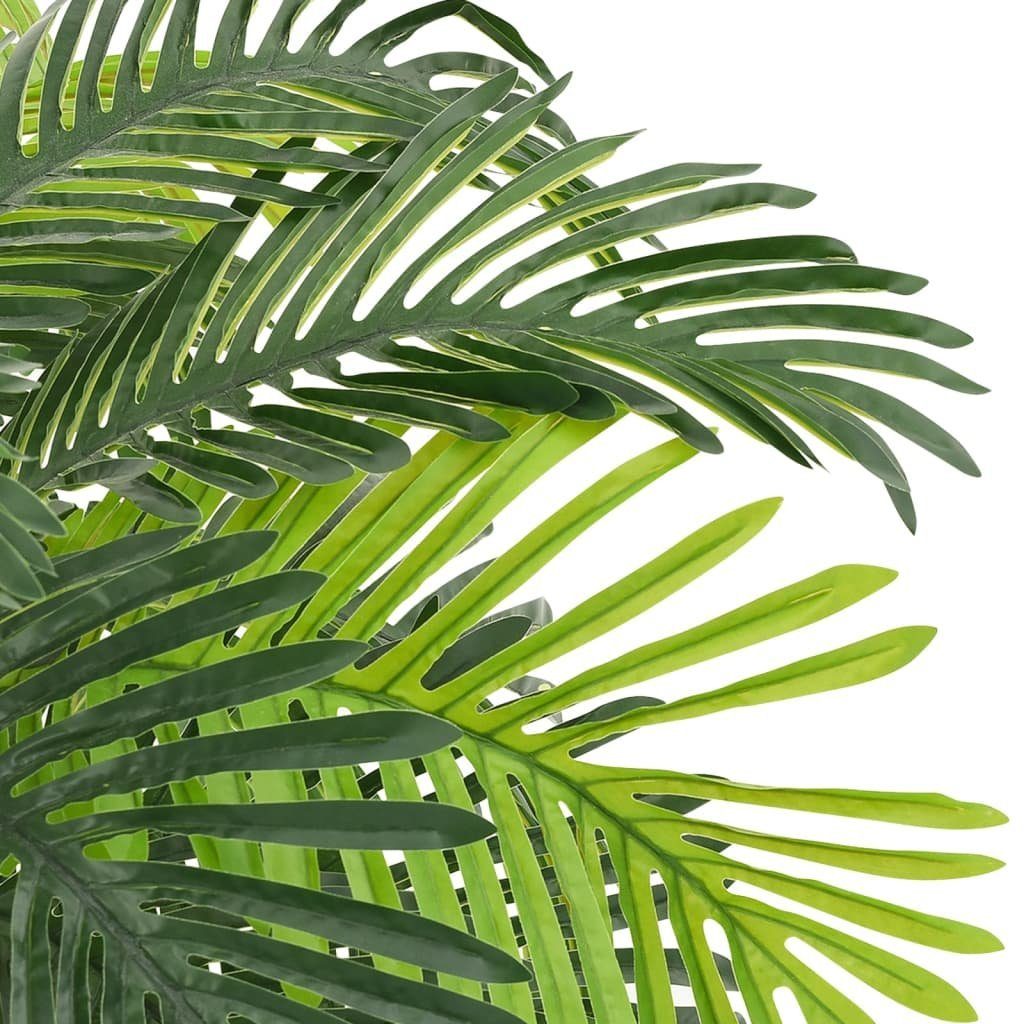 Kunstrasen Künstliche Palme Cycas mit Topf 90 cm Grün, vidaXL, Höhe: 90 mm