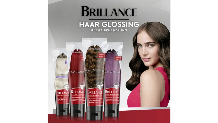 Schwarzkopf Brillance Glanz-Behandlung Haar Glossing 150 ml kühles blond - kühles blond