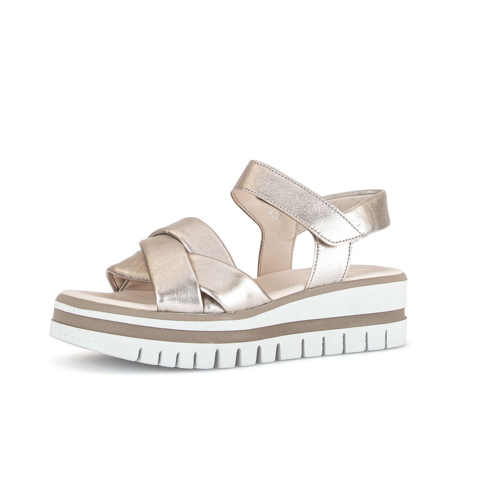 Gabor fashion Plateau Sandale gold