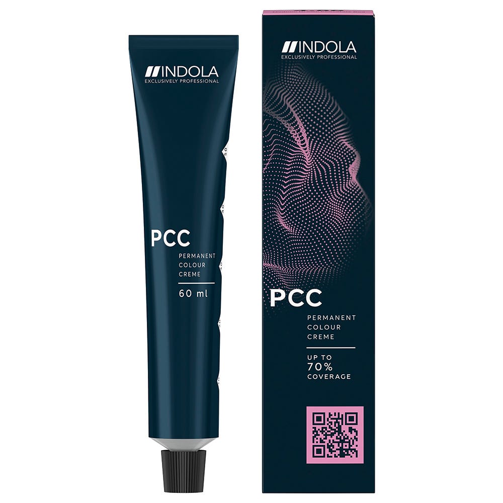Indola PCC Permanente Haarfarbe Fashion 4.4 Mittelbraun Kupfer 60 ml