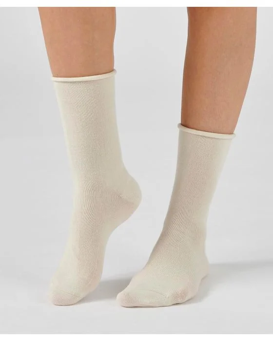 Lot de 2 paires de mi-chaussettes 9% cachemire