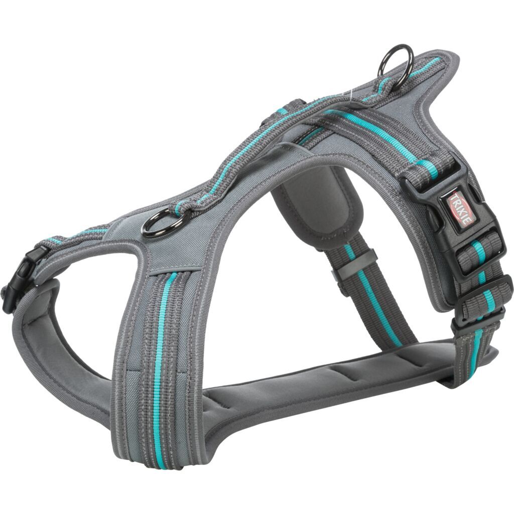 Trixie Hundegeschirre Trixie Fusion Touren-Geschirr graphit / ozean S-M