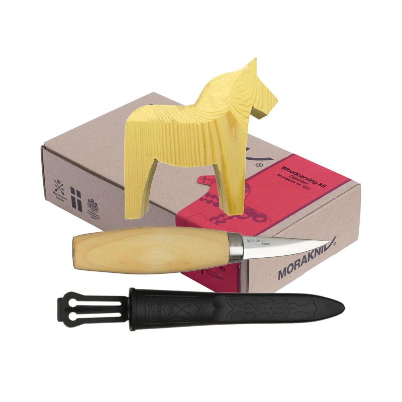 Morakniv Wood Carving Kit Dalahorse 120 C