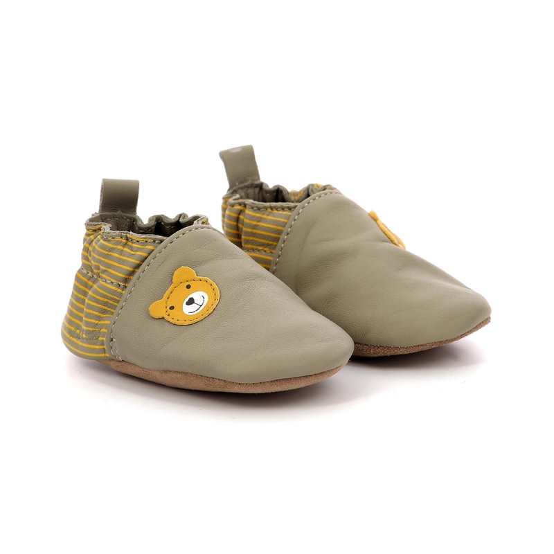 Chaussons cuir tannage vegetal Doubear