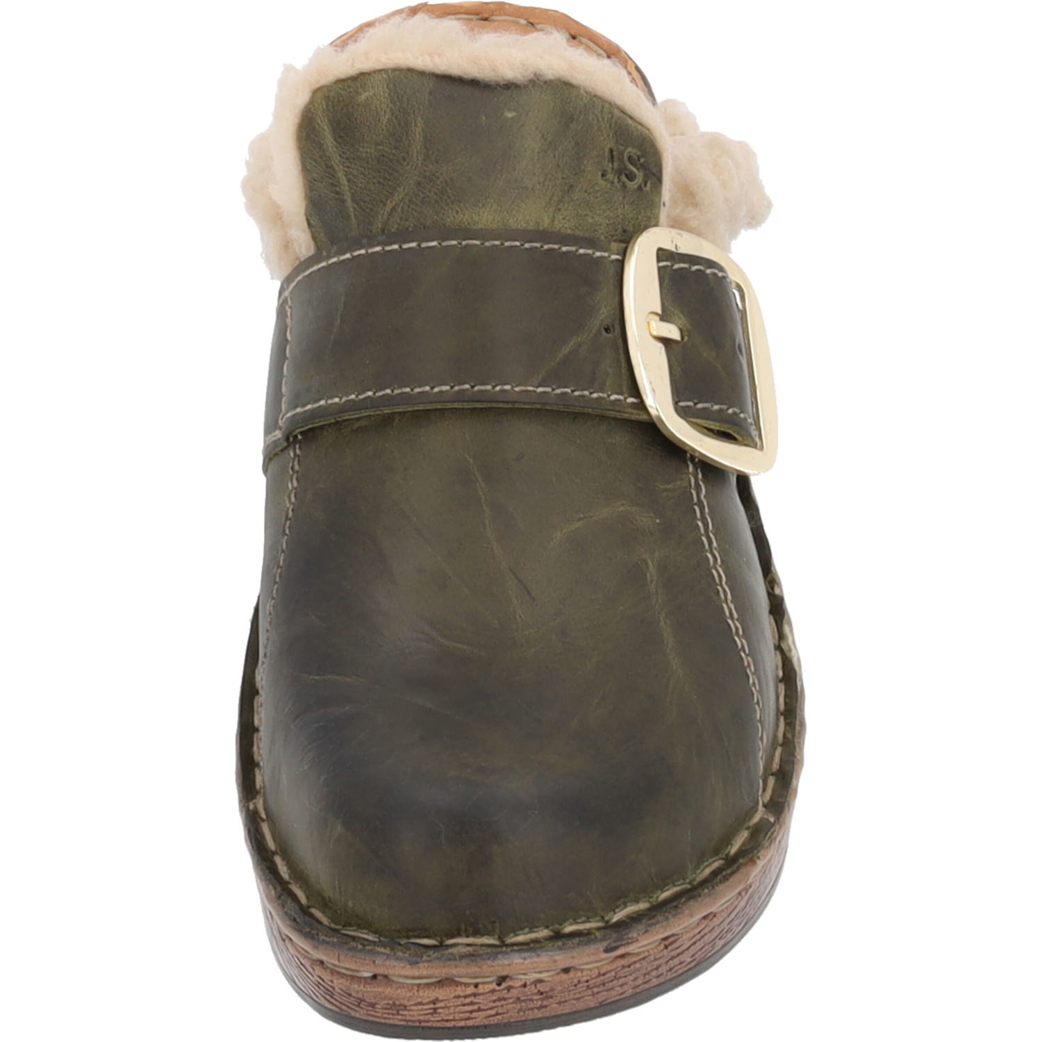 Josef Seibel Lily 10 77610, Clogs, Damen, Oliv