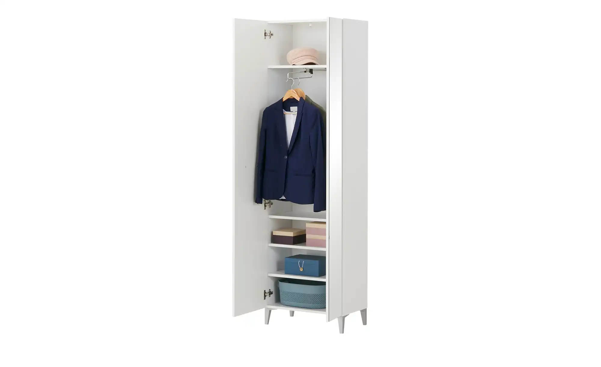 Garderobenschrank mit Spiegeltür