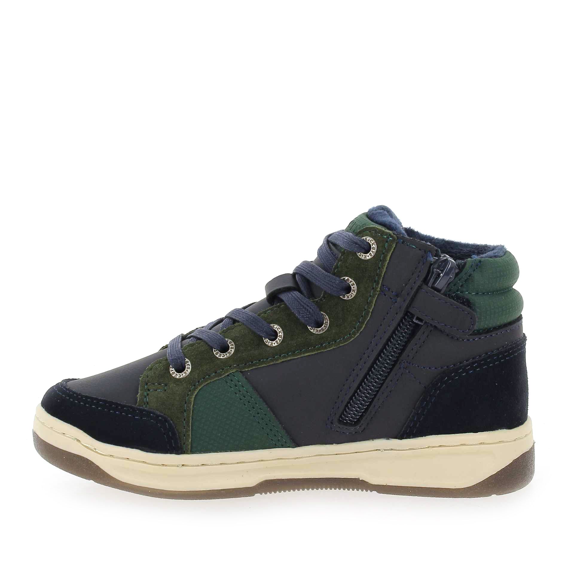 Kickers  KICKOSTA SUEDE - Marine Vert
