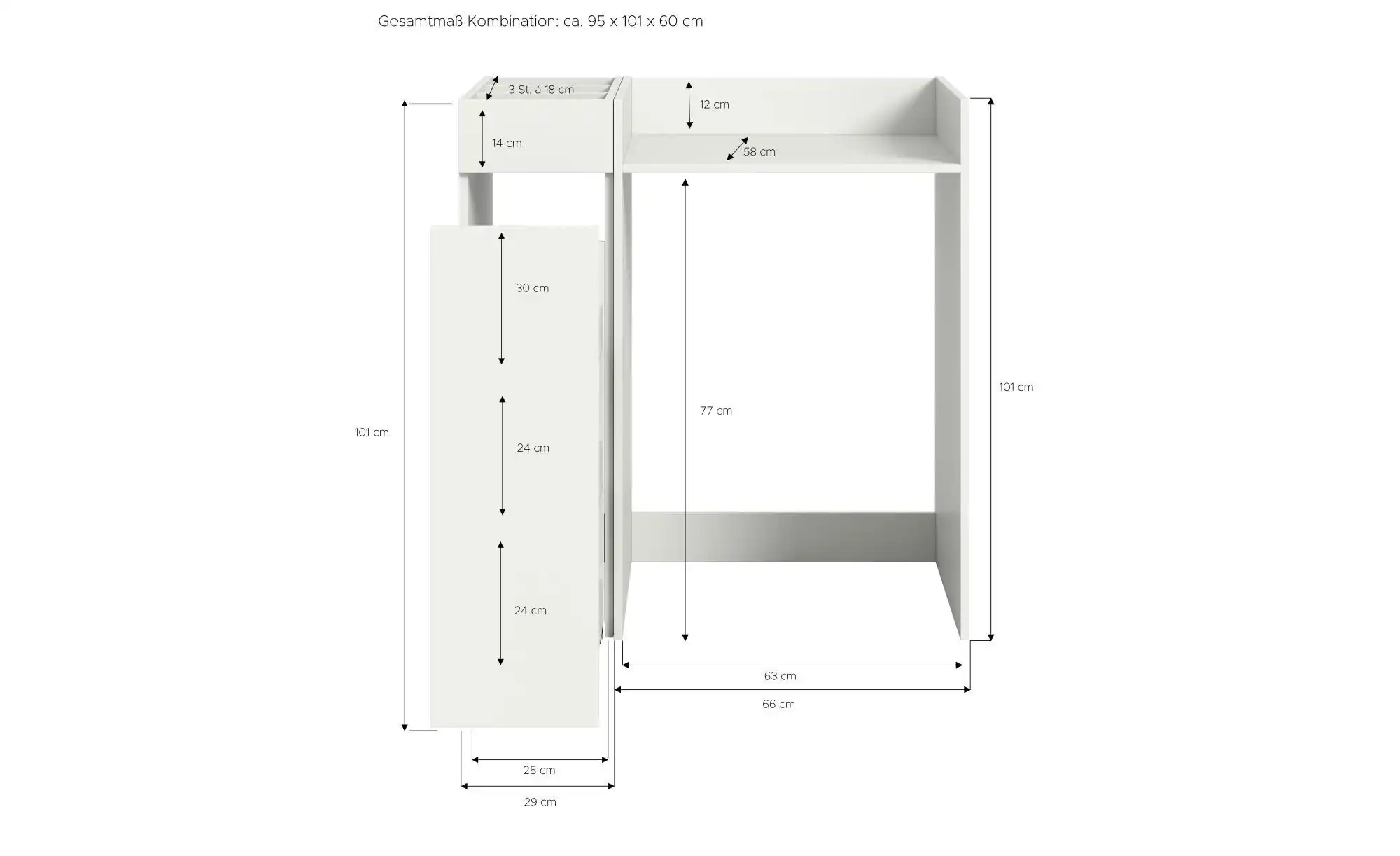 Waschmaschinenschrank