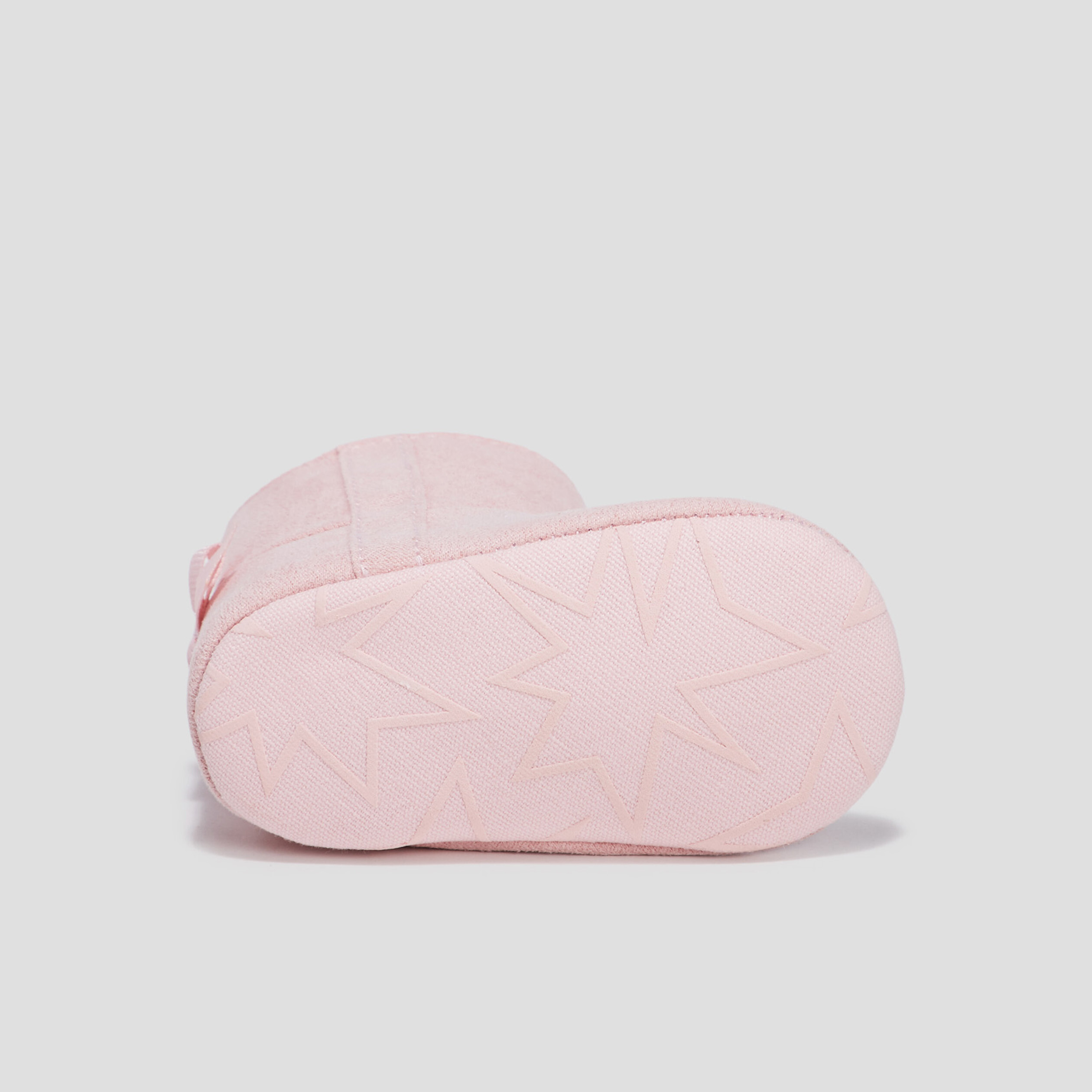 Bottines avec noeuds rose bébé fille | La Halle