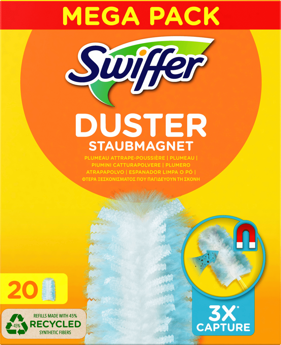 Staubwedelbezüge Staubmagnet Nachfüllpack, 20 St