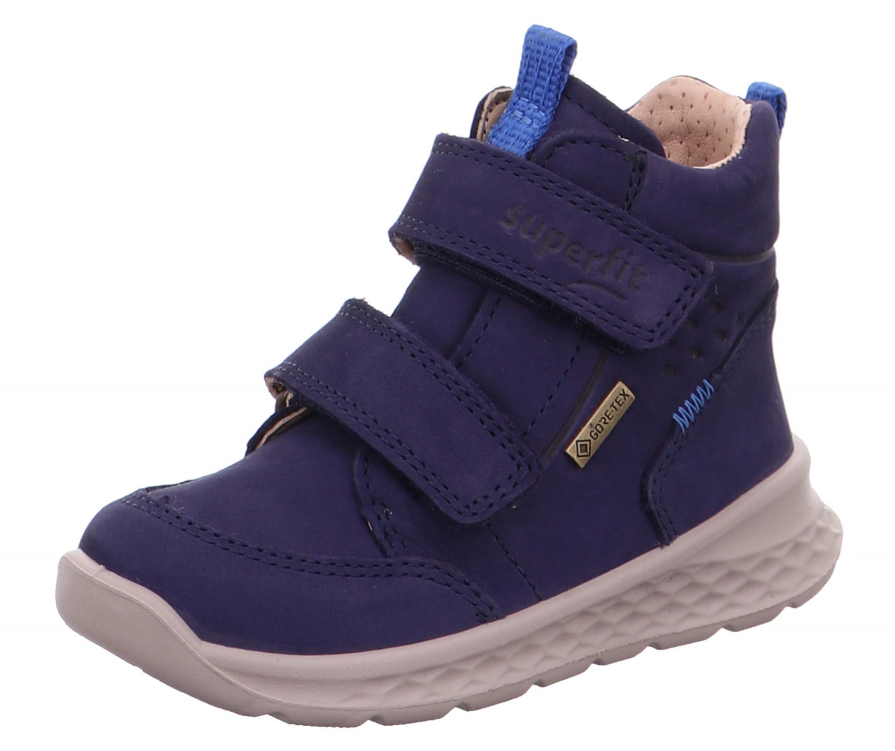 BREEZE - Blau Sneaker high mit Klettverschluss
