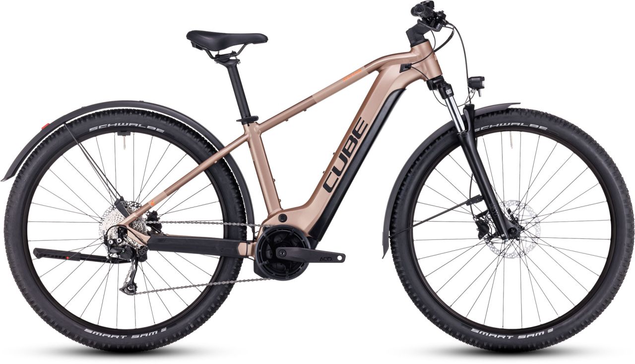 Cube Reaction Hybrid Performance 500 Allroad metallicbrown´n´orange kaufen | Bike-Discount
