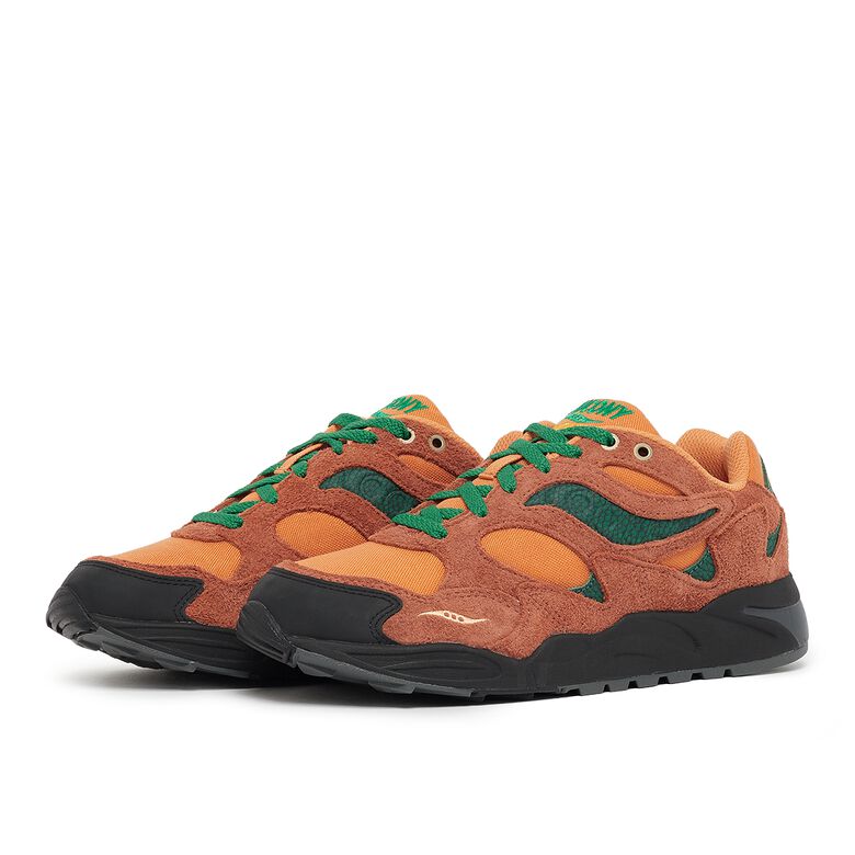 Saucony Colour Plus Companie Grid Shadow 2 forrest wander