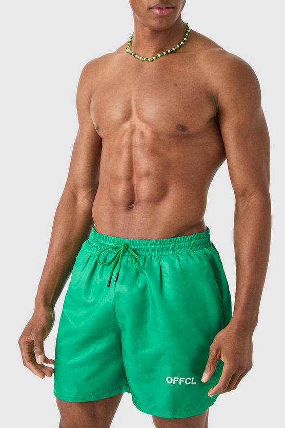 Mittellange Ofcl Badehose
