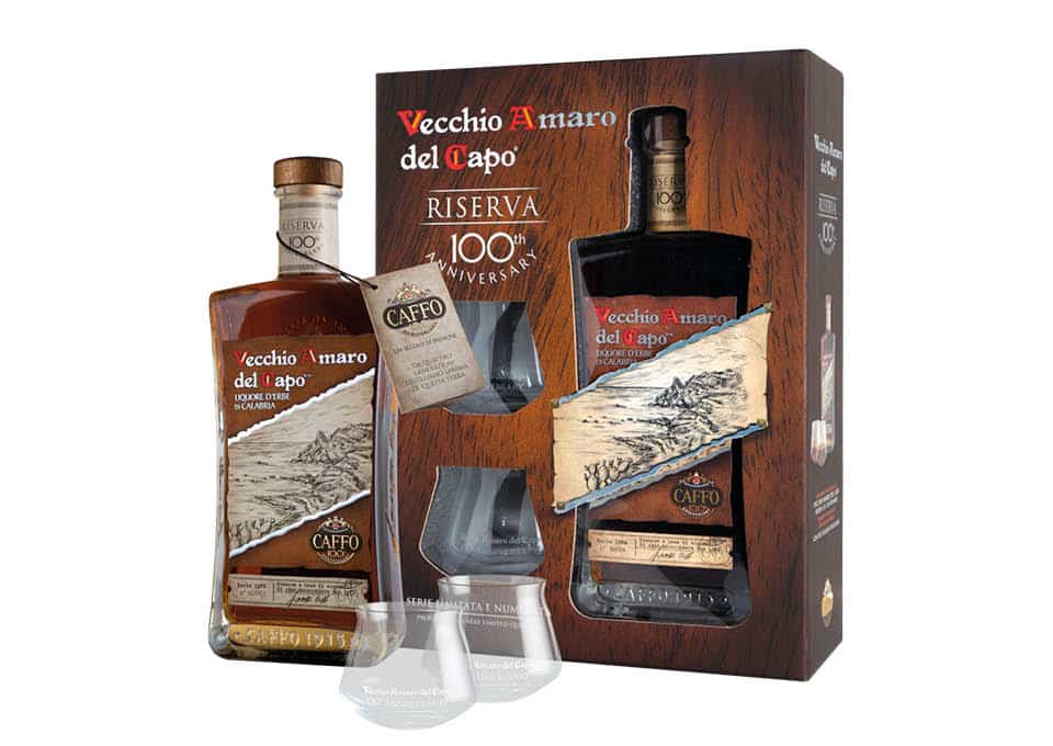 Vecchio Amaro del Capo Riserva del Centenario Caffo 0,7 ℓ, Emballag...