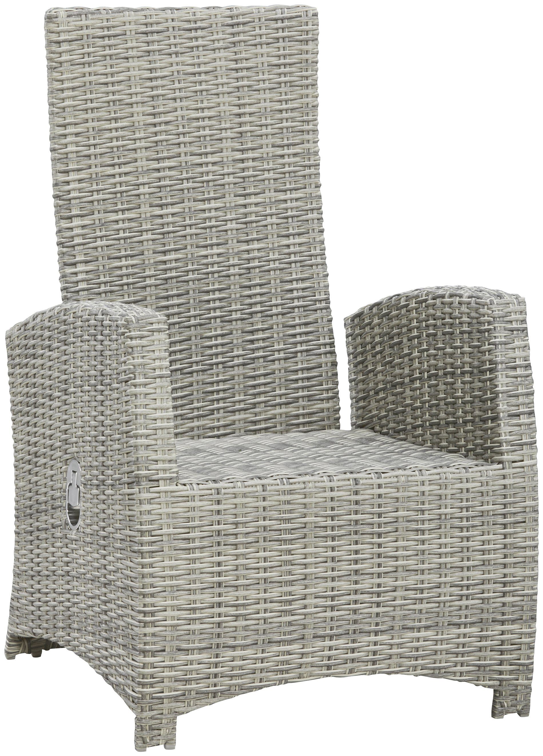 KONIFERA Garten-Essgruppe Monaco, (17-tlg), 6 Sessel, 2 Hocker, Tisch, Polyrattan