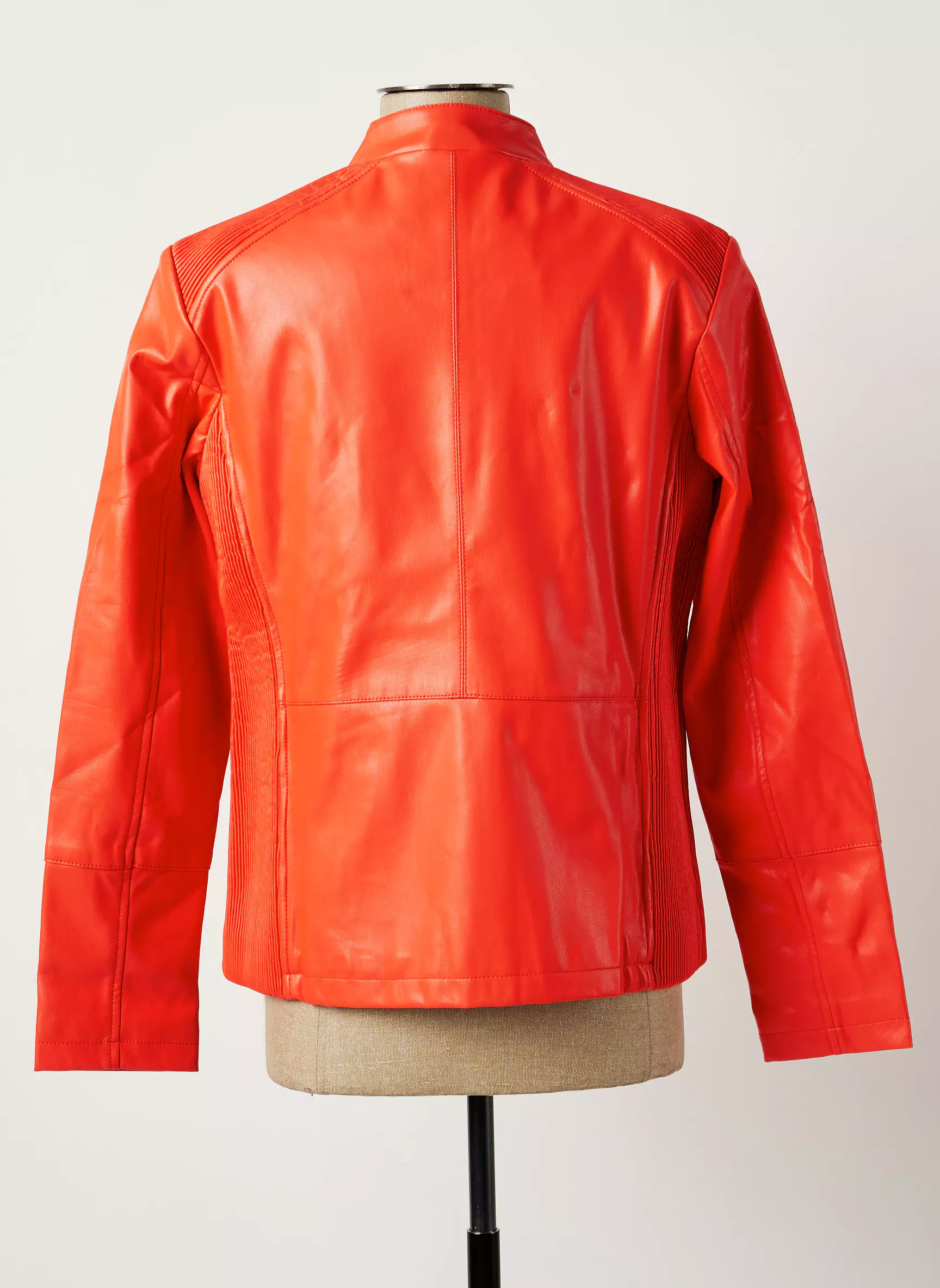 Diane Laury Vestesimilicuir Femme couleur orange