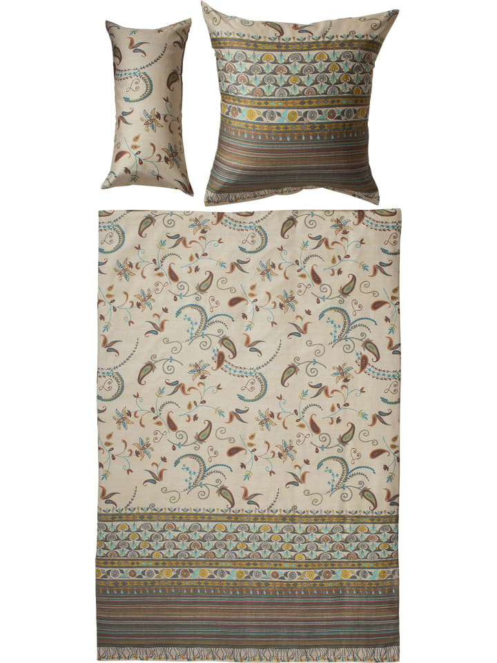 Bassetti Fein Satin Bettwäsche Lilith in natur-beige günstig kaufen