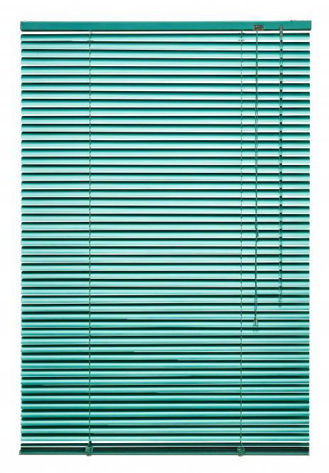 Bella Casa Aluminium-Jalousie, grün, 160 x 90 cm
