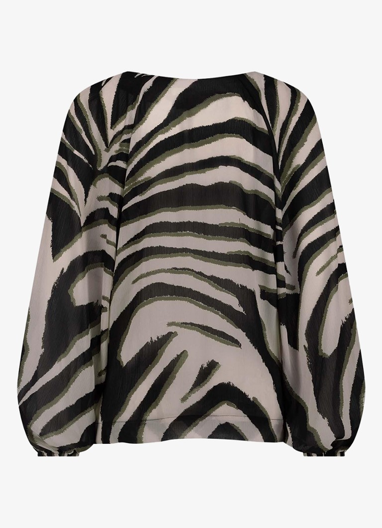 Στούντιο Anneloes Elain zebra top print