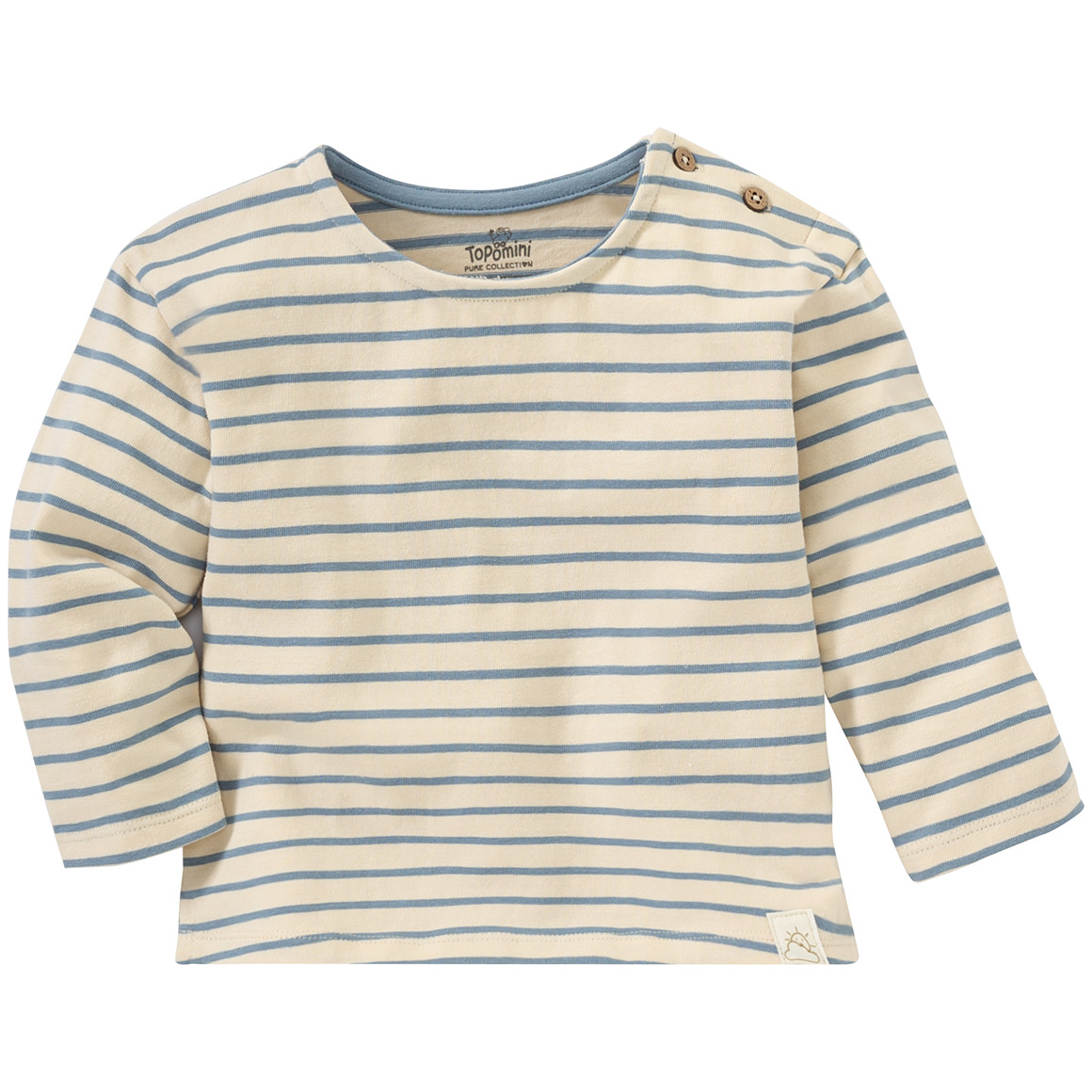 Baby Langarmshirt aus Bio-Baumwolle