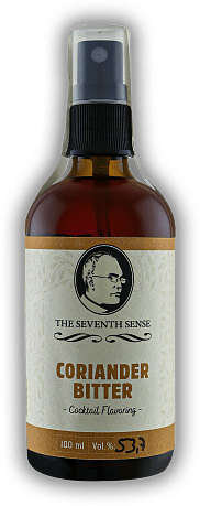 The Seventh Sense Coriander Bitter The Seventh Sense Coriander Bitter  0,1	 Liter - Vol 53,5%