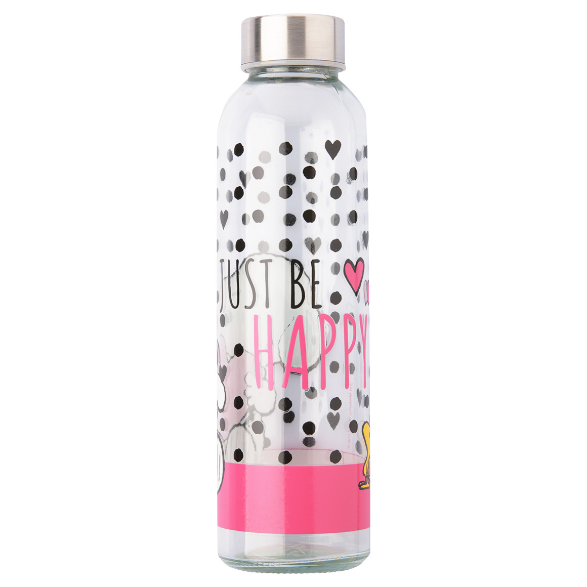 Peanuts Trinkflasche aus Glas