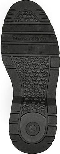 Marc O'Polo Chelsea-Boot aus edlem Velours-Rindleder
