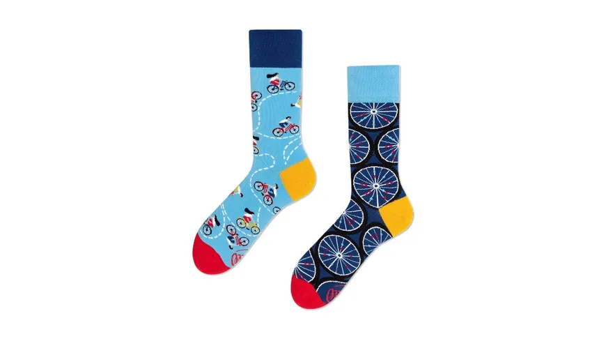 MANY MORNINGS Unisex Socken The Bicycle The Bicycle Regular