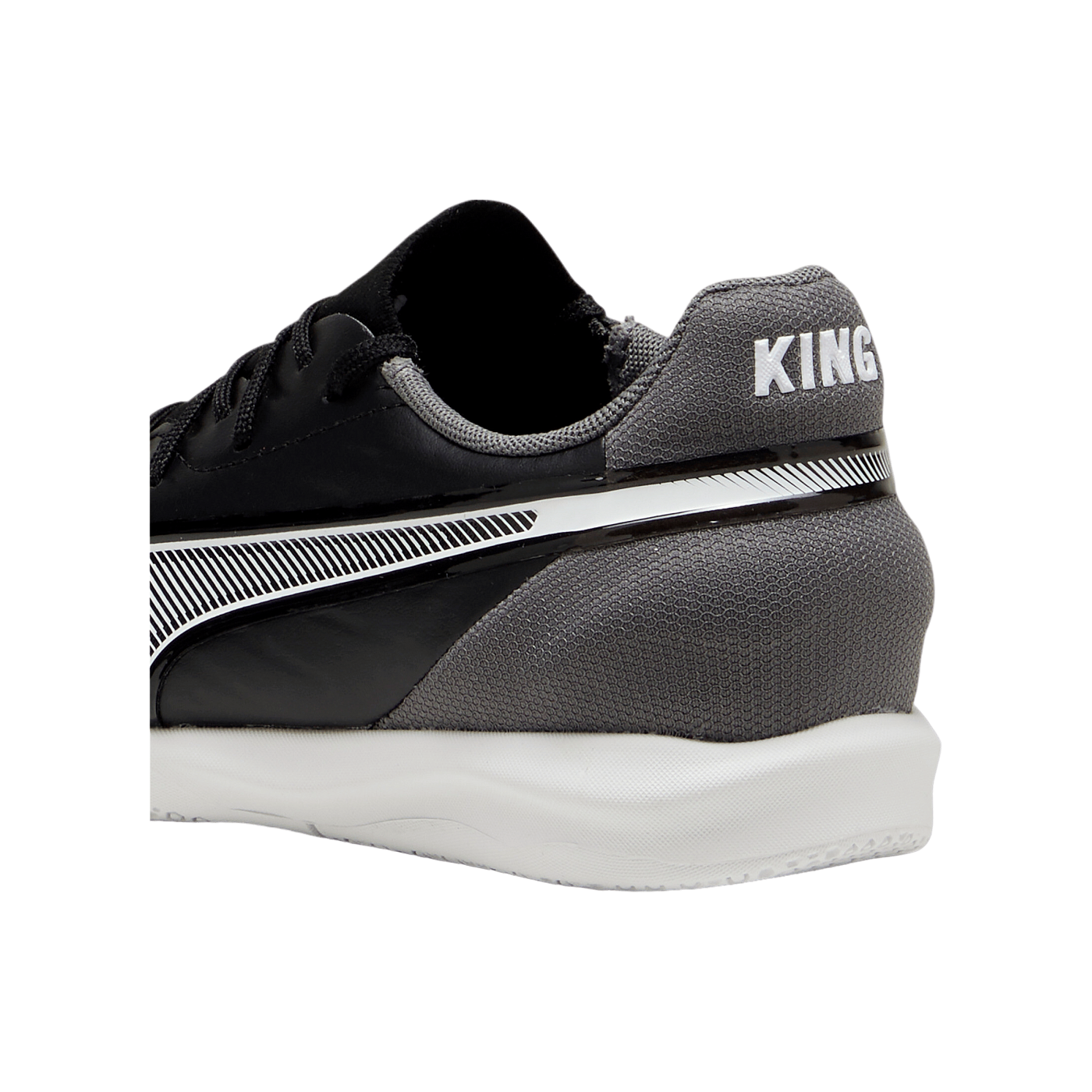 PUMA KING Match IN Kids Schwarz F01