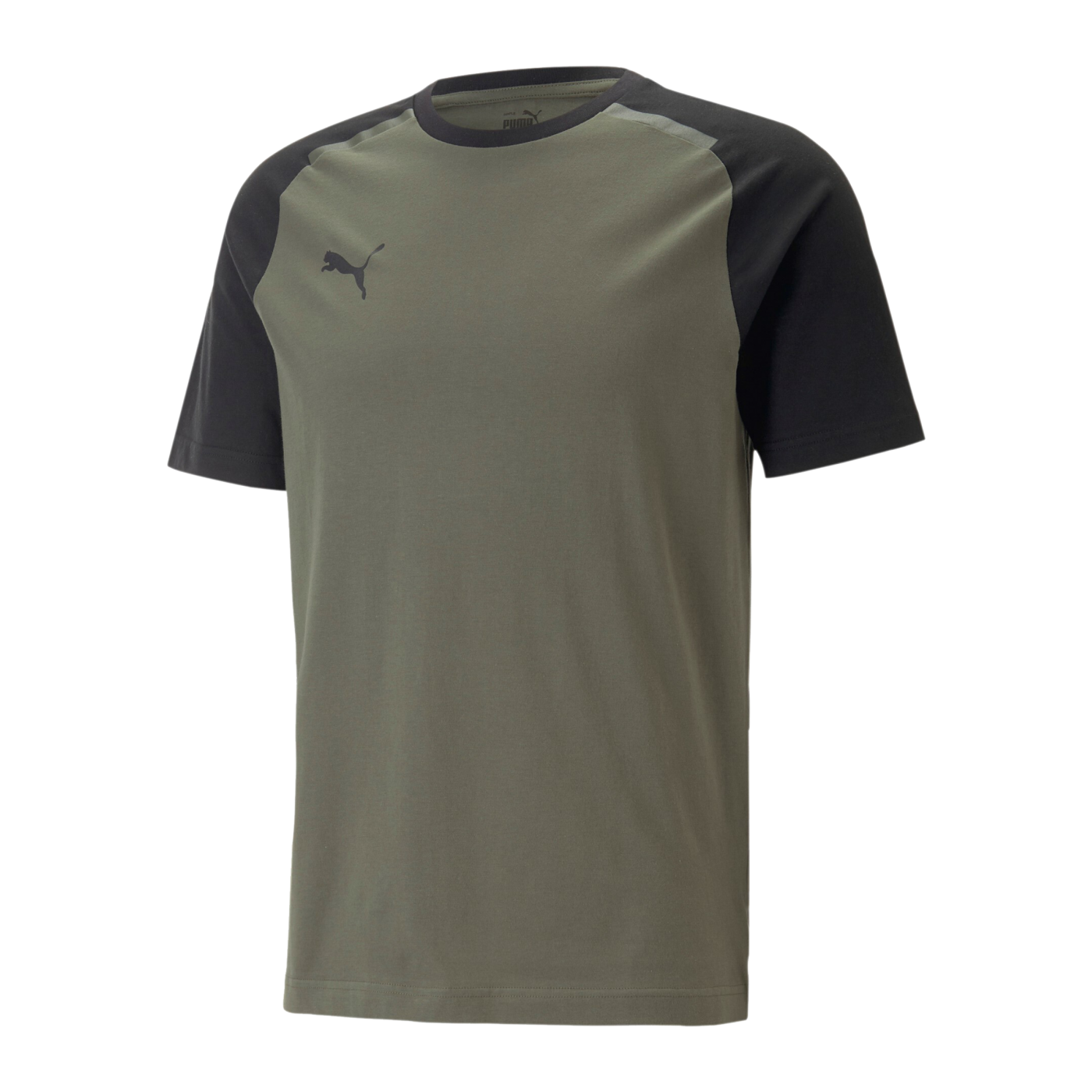 PUMA teamCUP Casuals T-Shirt Grün F35