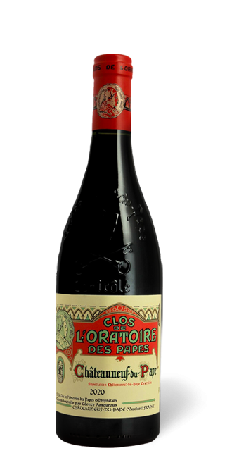 Rhône Clos de l'Oratoire des Papes  Châteauneuf-du-Pape  2020  75 cl - Rouge