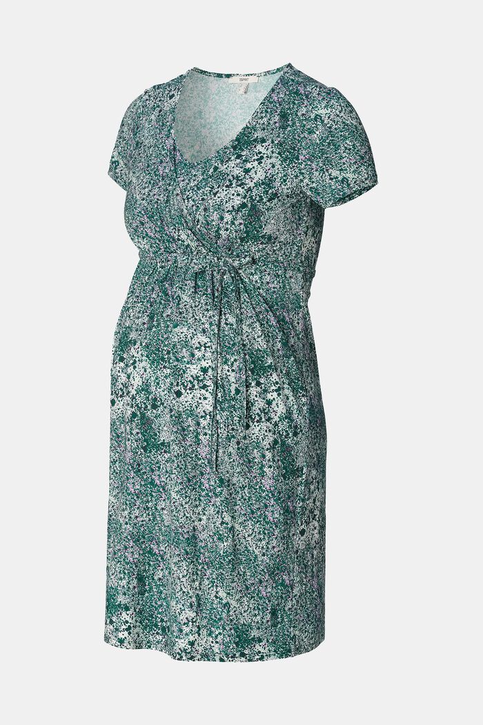 Jerseykleid mit Allover-Print