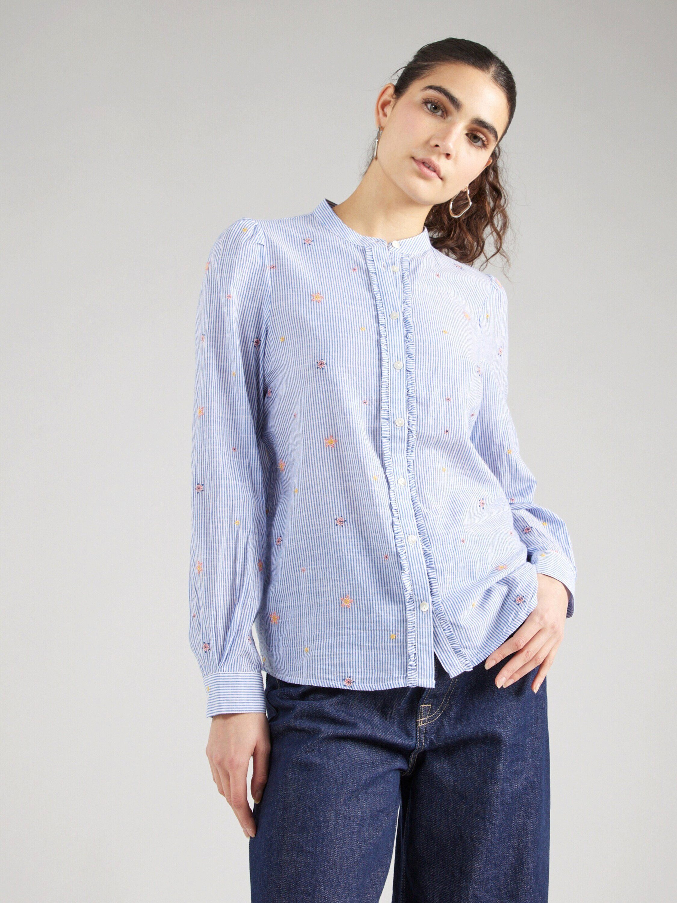 Springfield Funktionsbluse (1-tlg) Stickerei, Rüschen