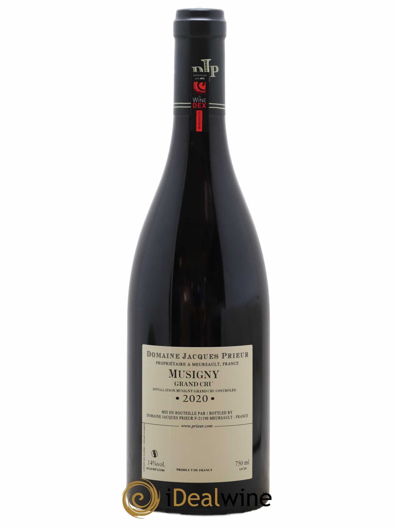 Musigny Grand Cru Jacques Prieur (Domaine)  2020 - Lot de 1 Bouteille