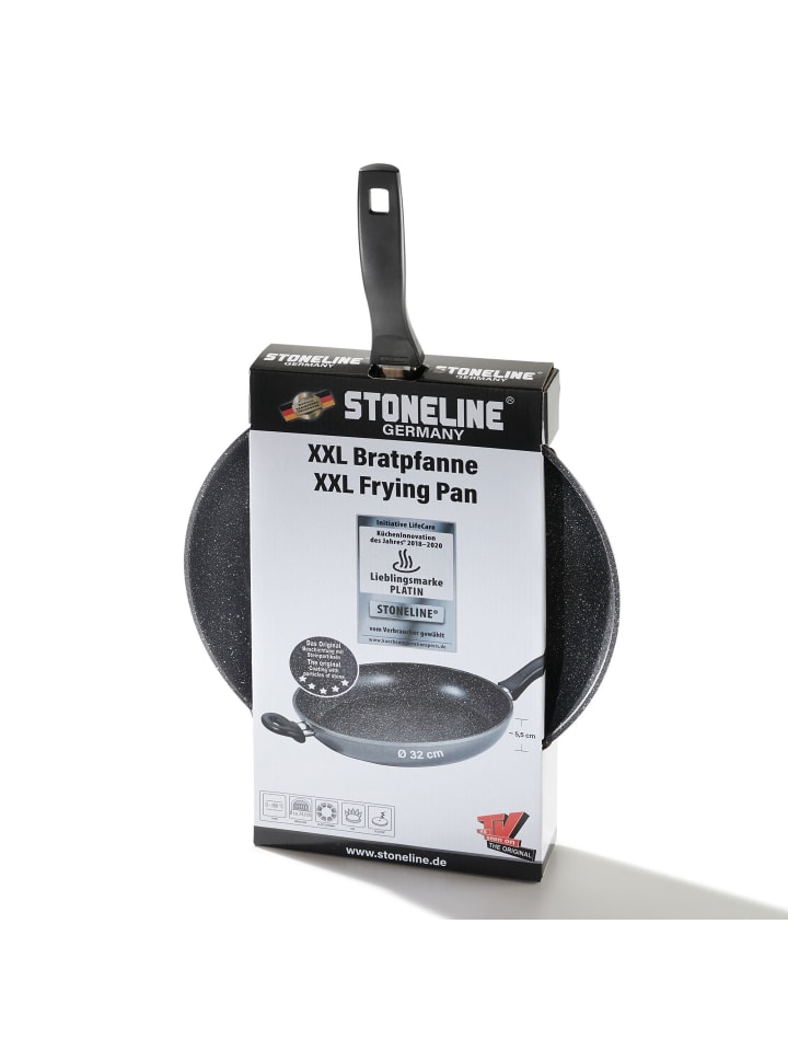 Stoneline Bratpfanne 32 cm | ohne Deckel in Anthrazit | 32cm günstig kaufen Ø 32 cm