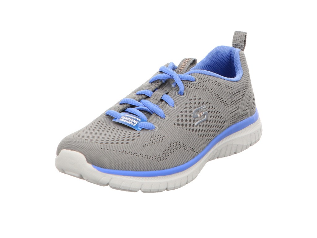 SKECHERS Freizeit Schnürer grau VIRTUE - KIND FAVOR