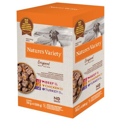 Mixpack Nature's Variety Original Paté No Grain Mini 4 x 150 g