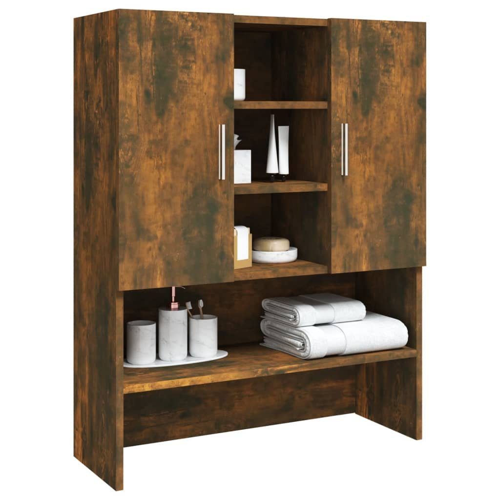 vidaXL Waschmaschinenumbauschrank Waschmaschinenschrank Räuchereiche 70,5x25,5x90 cm