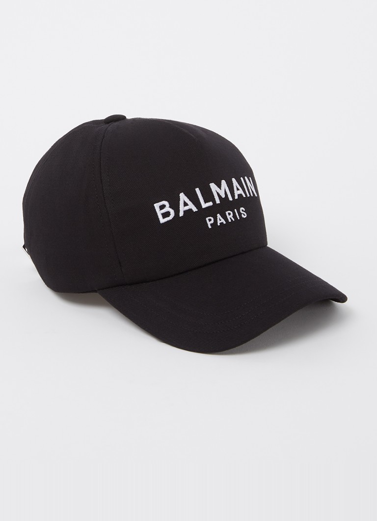 Balmain Cap with embroidered logo