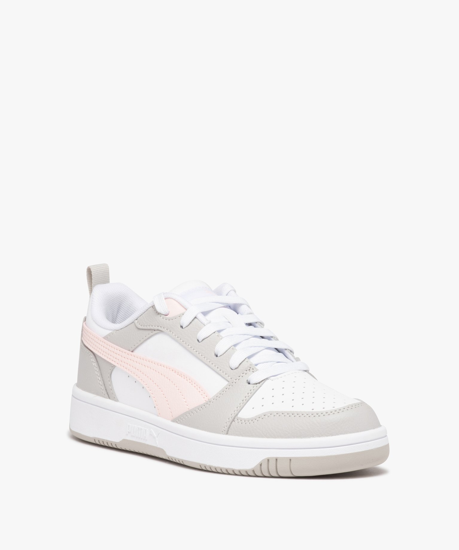 Baskets femme tricolores style rétro - Puma blanc | GEMO
