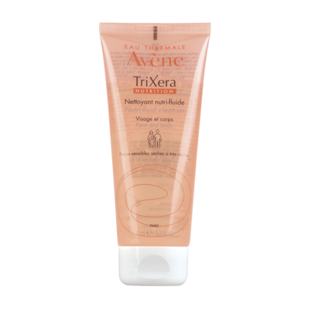 Avène TriXéra Nutrition Hygiène Nettoyant nutr ifluide 100ml Gel nettoyant