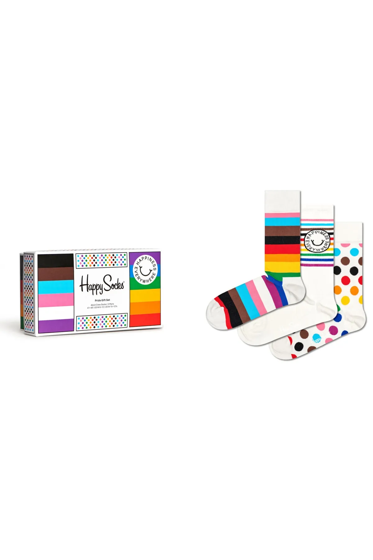 Happy Socks  3er-Pack Pride-Socken-Geschenkset