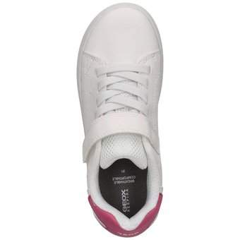 Geox J Eclyper Girl Sneaker in weiß