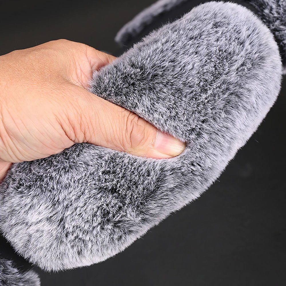 Deliana.home Lenkradbezug Winter-Lenkradbezug 40cm Durchmesser, (1-tlg), Geeignet für die meisten Lenkräder