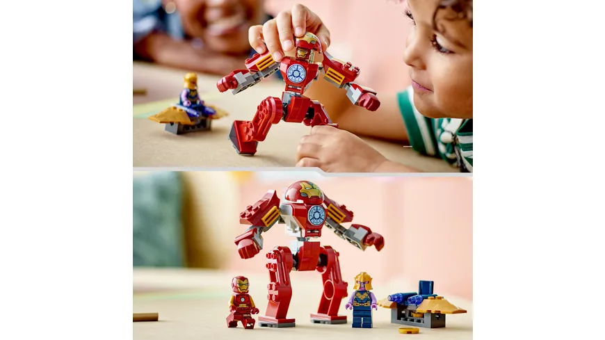 LEGO Marvel 76263 76263 Iron Man Hulkbuster vs. Thanos Set mit Actionfigur