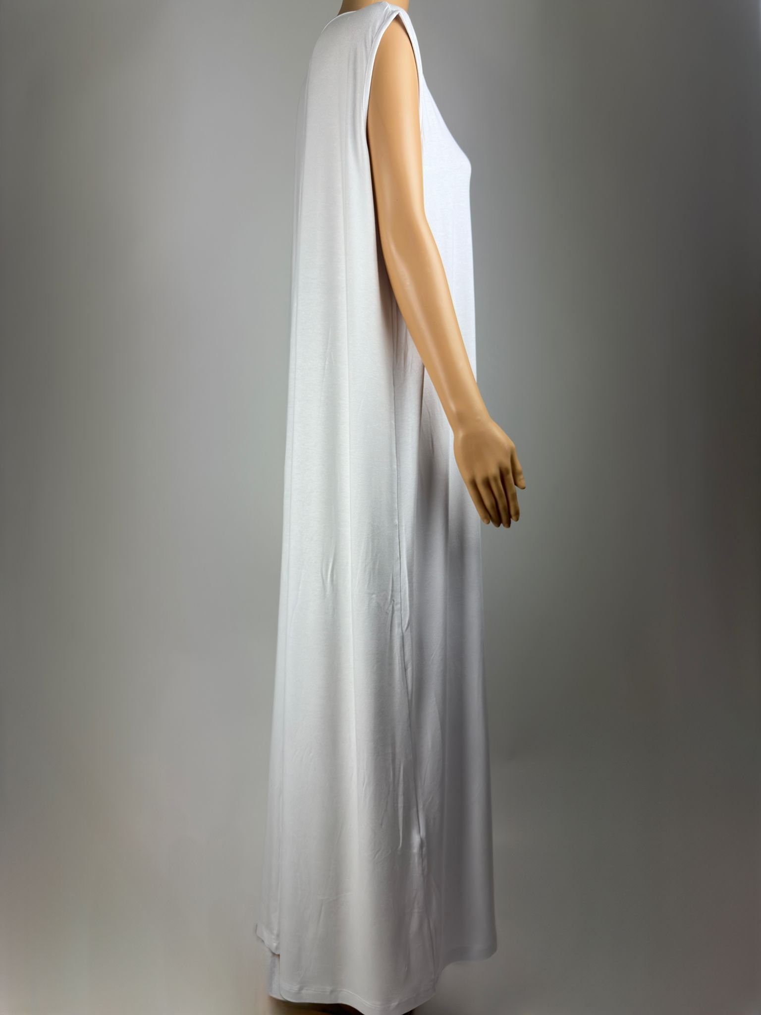 Aymasal Unterkleid Unterkleid lang Ärmelloses Unterwäschekleid Unterwäsche Unterrock