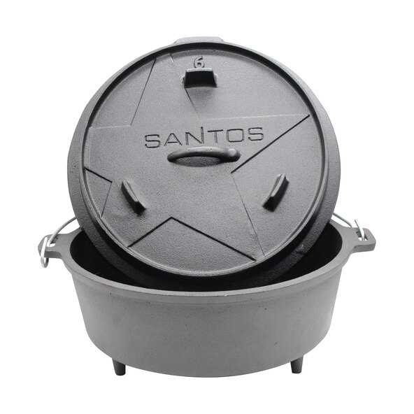 Dutch Oven, mit Füßen, 5,7 l
