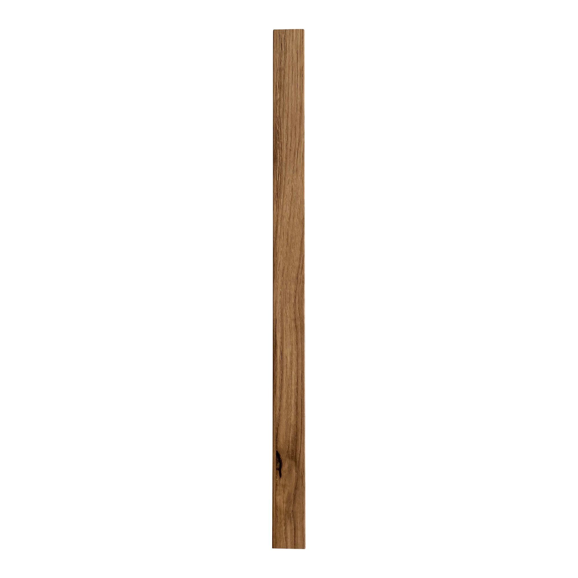 Clamaro Wandpaneel Wandpaneel Lamellenwand Akustik Paneel mit und ohne Filz 28x16mm, (Eiche Catania ohne Filz)