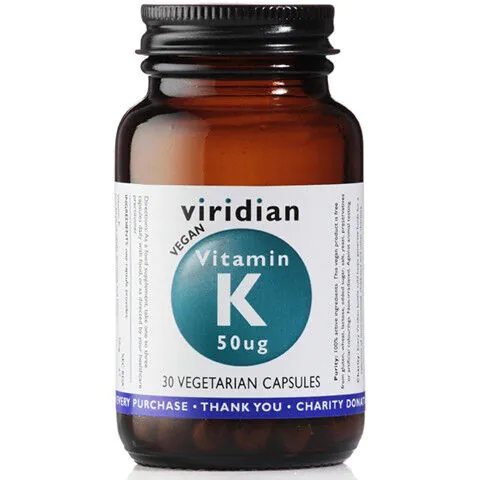 Κάψουλες βιταμίνης Κ Viridian